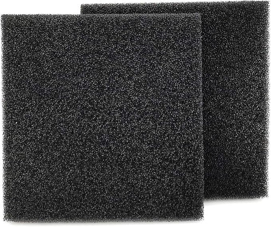 Hipanda Filter Foam Sponges, Bio Sponge Filter Media Pad, Cut-to-Size Foam for Aquarium Fish Tank (9" x 9" x 1",2pcs)