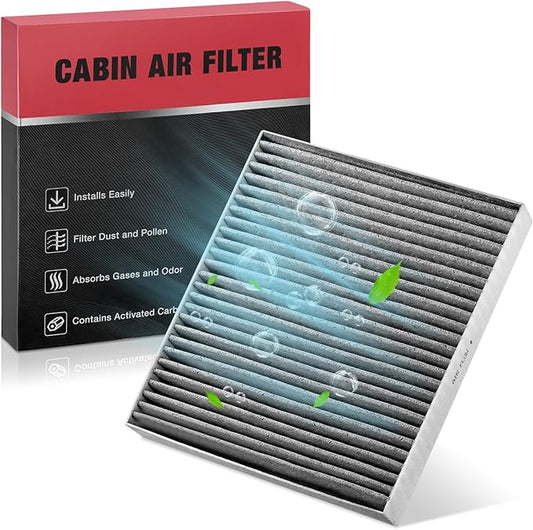BDFHYK CF10729 Cabin Air Filter w/Activated Carbon Replacement for Ram 1500 2500 3500 4500 5500, Caliber, Avenger, Journey, Cirrus, Sebring, Compass, Patriot