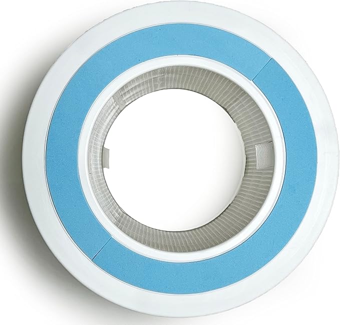 Nispira HC452 HP102 Replacement Filter For Shark NanoSeal Air Purifier HP102PET, HP100, HP105 HC450, HC451, HC455, UA455 3-in-1 True HEPA Activated Carbon Part HE1FKPET, 1 Pack