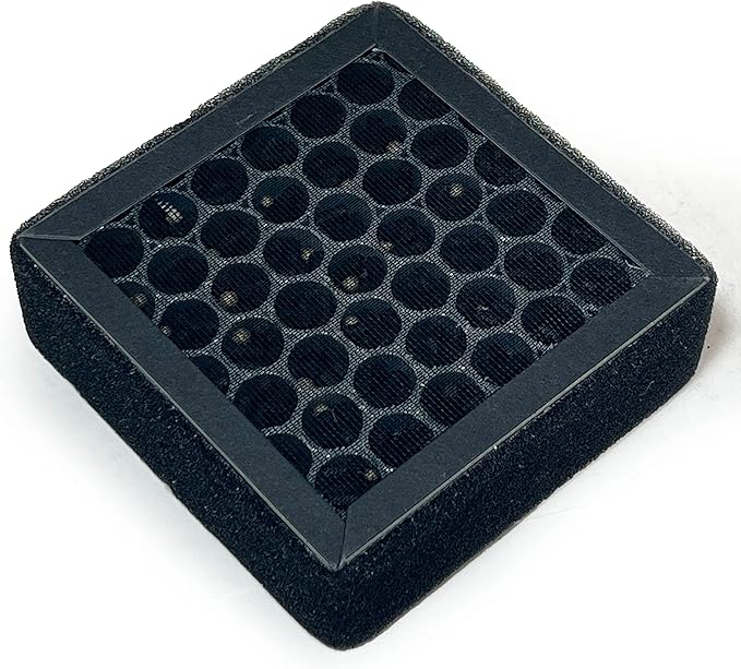 Nispira 3-in-1 True HEPA Carbon Filter Replacement Compatible with Osimo A2 Air Purifier, 4 Packs