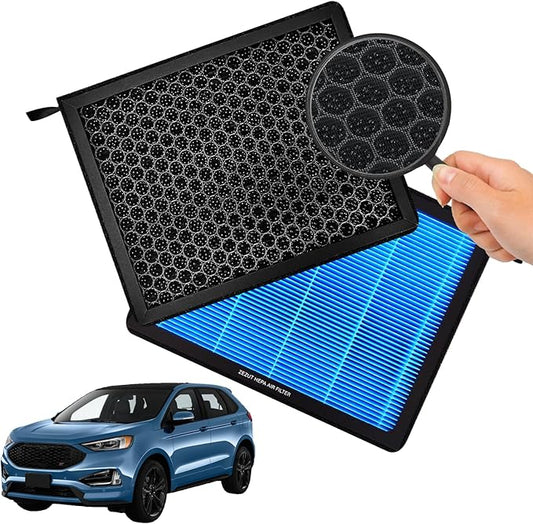Cabin Air Filter CF11775 fits Edge 2015-2023, Fusion 2013-2020, MKZ 2013-2020, Nautilus 2019-2023, SSV Plug-In Hybrid 2019-2020, Continental 2017-2020, Honeycomb Structure with Activated Carbon Beads