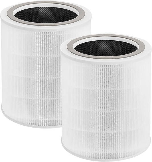 Core 400s Filter Replacement For Levoit Compatible With Levoit Core 400s Smart Wifi Air Puri-Fier, Core400s-Rf, High efficiency Filter and Activated Carbon, LRF-C401S-WUS, 2 Pack