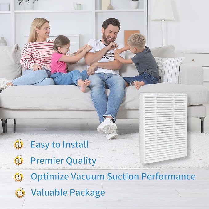 16 Pack HEPA filter Compatible with iRobot Roomba Roomba 104 105 Vac/Combo, Essential Vac 2 Q0520, Essential Y0110 Y0140 Q011 Q0120 Vacuum Cleaners