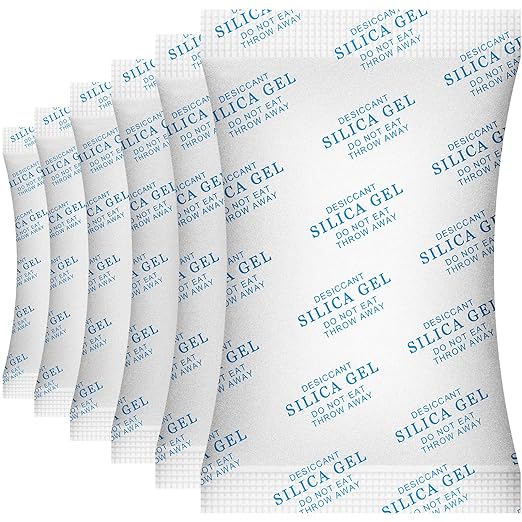 SurpOxyLoc 5 Gram(200Packs) Food Grade Silica Gel Packs Dessicant Packets for Moisture Control,Cobalt Chloride Free Moisture Absorbers for Food Storage