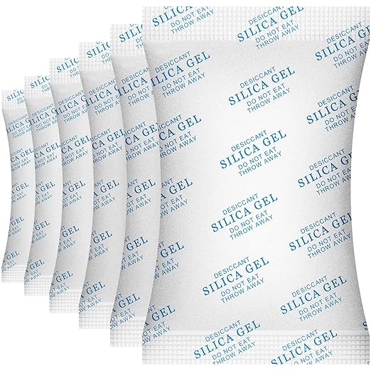 SurpOxyLoc 500 Gram(2Packs) Food Grade Silica Gel Packs Dessicant Packets for Moisture Control,Cobalt Chloride Free Moisture Absorbers for Food Storage