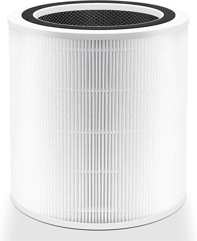 Funmit Core 400S Replacement Filter for LEVOIT Core 400S Smart WiFi Air Purifier, 3-in-1 H13 True HEPA Replacement Filter, Compared to Part # Core 400S-RF, 1 Pack, White