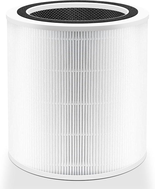 Funmit Core 400S Replacement Filter for LEVOIT Core 400S Smart WiFi Air Purifier, 3-in-1 H13 True HEPA Replacement Filter, Compared to Part # Core 400S-RF, 1 Pack, White