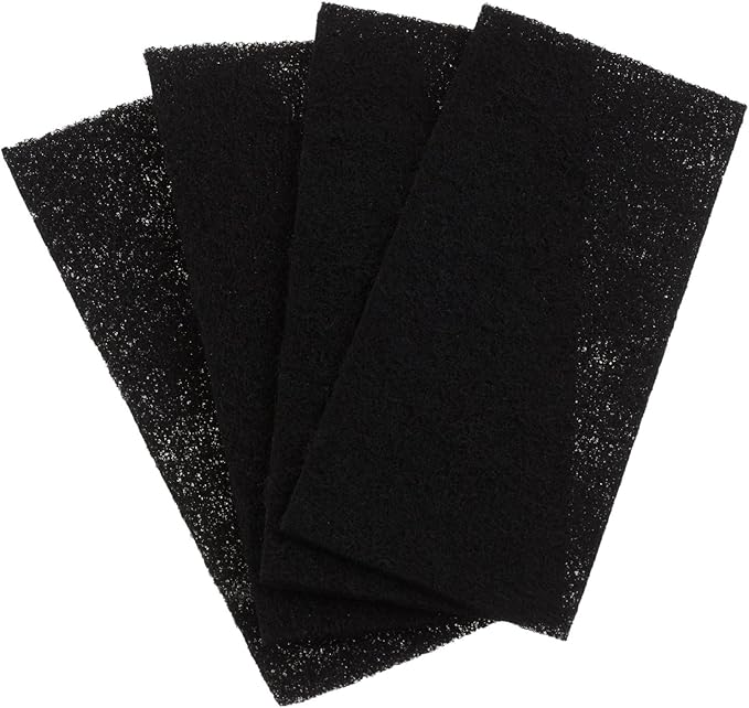 Nispira Activated Carbon Pre Filter Compatible with Holmes AER1 Air Purifier HAPF30AT HEPA Air Filter - 9.5” x 4” x 0.25” (4 Carbon Filters)