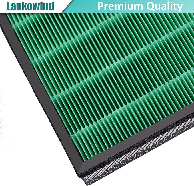 for Coway Airmega 400 400s Max2 True Filter Replacement Set Compatible with Smart Technology App-Enabled Alexa Green and Active Carbon AP-2015-FP Part to 3111737 Filters (2 Pack)