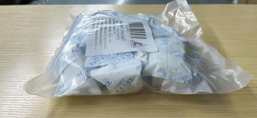 O2frepak 20 Gram(30Packs) Food Grade Moisture Absorbers Silica Gel Packs Desiccant for Storage,Food Safe Dessicant Silica Gel Packets for Moisture Storage Control