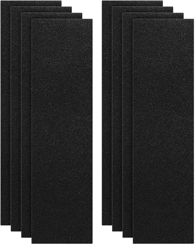 FLT4850PT HEPA Filter B Replacement with Pet Pure Treatment for Germ Guardian C4900 AC4825 AC4850PT CDAP4500 AC4300 and More with 8 Activated Carbon Pre-Filters