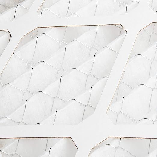 Amazon Basics 12x12x1 Air Filter 6 Pack, MERV 8 AC Furnace Filters (Actual Size: 11.75" x 11.75" x 0.75")