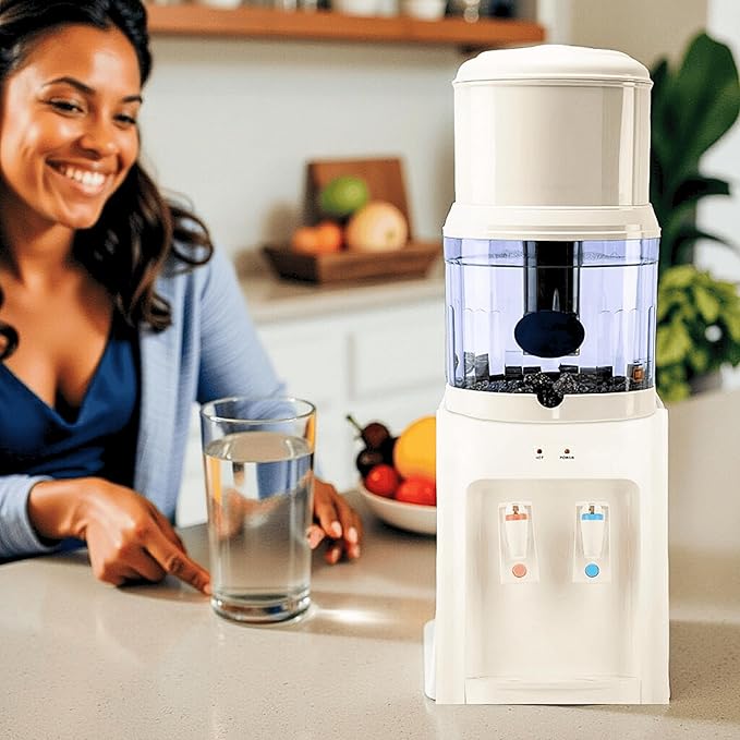 Mineral Stones Replacement 13564, Cartridge 1361 & Micro Sponge Prefilter 1362 for Nikken Water Filter Replacement PiMag Aqua Pour Water Filter System - Countertop Drinking Alkaline Filtration System