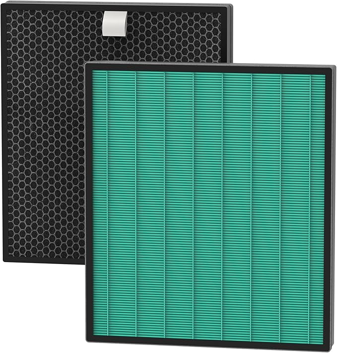 250/250S Replacement Filters for Coway AIRMEGA Max2 250 250S Smart Air Purifier, Max 2 Green True HEPA and Activated Carbon Filter Set, AP-1720-FP 2 Pack