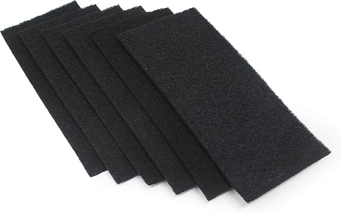 Fette Filter - Replacement Carbon Pre/Post Filters compatible with Holmes Air Purifiers - Compatible with Part AOR31 Filter I includes 6 Premium Activated Carbon