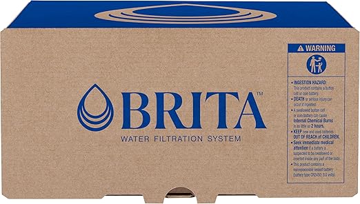 Brita Small 6 Cup Water Filter Pitcher, 1 BritaPlus Filter, Metro, Black (Package May Vary)