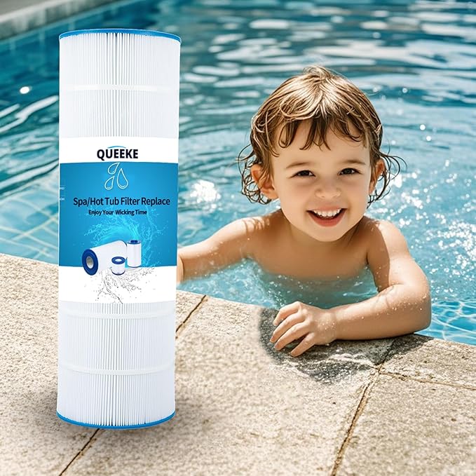 PAP150 Pool Filter Cartridge Replaces CC150,CCRP150,Ultral-C4,PP-C4,PP-C4-M,C-9415,R173216,59054300,Filbur FC-0687,160317,160355,160352，L x OD: 31 1/8" x10 1/16",150 sq. ft.(1 Pack)