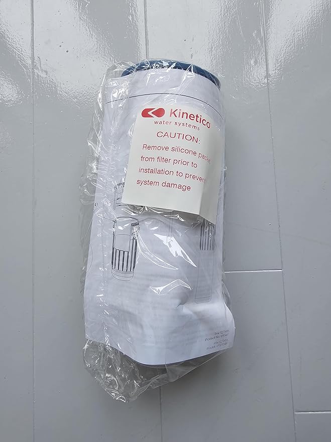 Kinetico 10 inch, 20 Micron pleated filter (Part No. K11663) Pre-Filter Paper Foam (Black or Amber Housing)