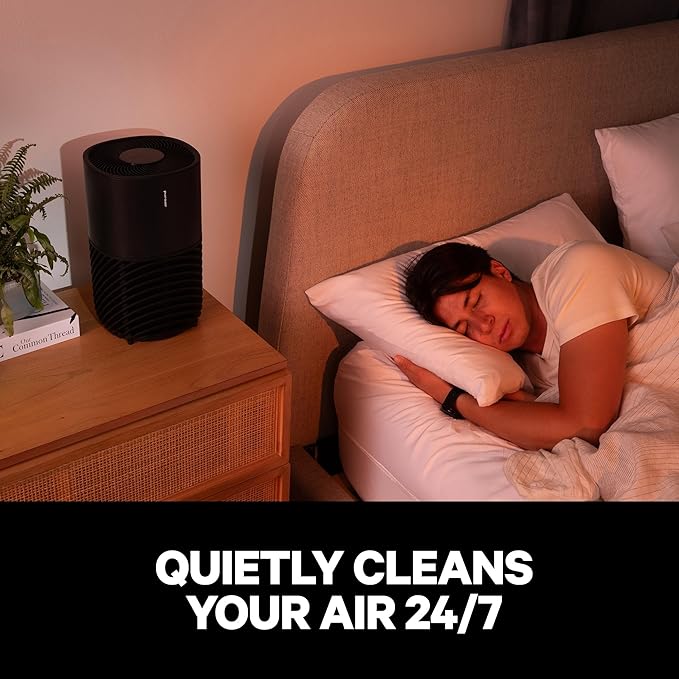 PuroAir 130i Air Purifiers for Home Large Rooms - Covers Up To 600 Sq Ft - Filters Up To 99.9% of Pollutants, Smoke, Pollen, Dust - Quiet Air Filter - Air Purifiers for Bedroom (2 Pack)