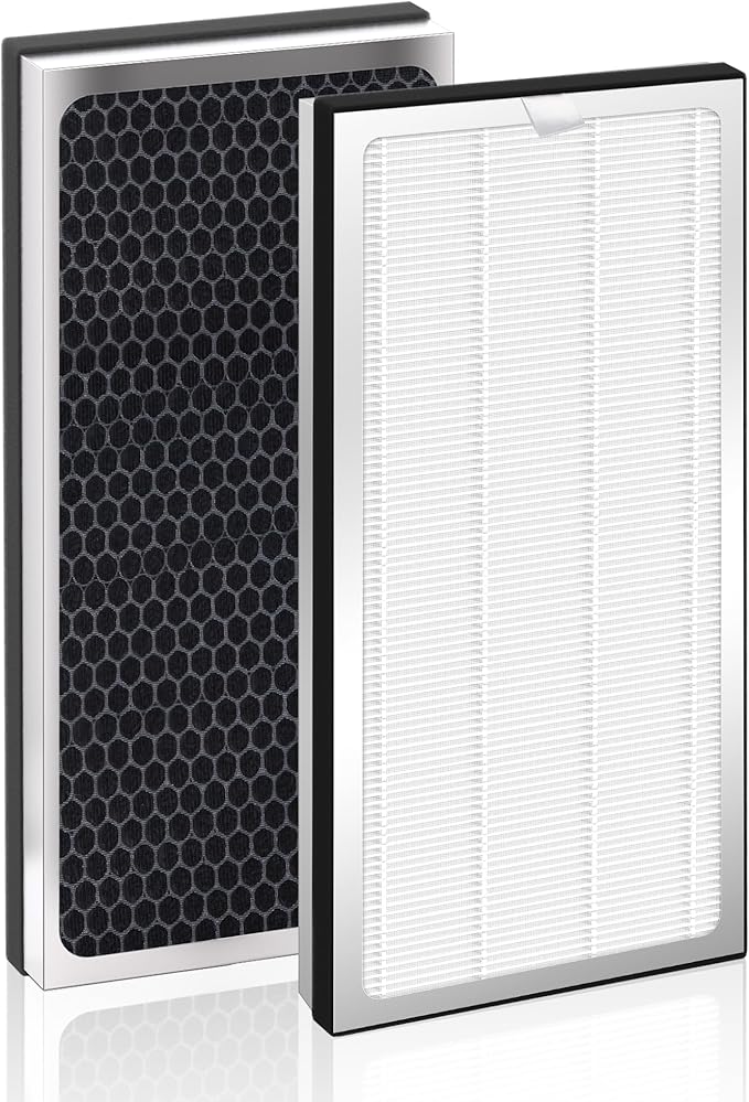 40 Replacement Filter Compatible with MA Air Purifier 40 series, 3-IN-1 True HEPA 13 Filtration 2PACK