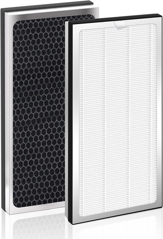 40 Replacement Filter Compatible with MA Air Purifier 40 series, 3-IN-1 True HEPA 13 Filtration 2PACK