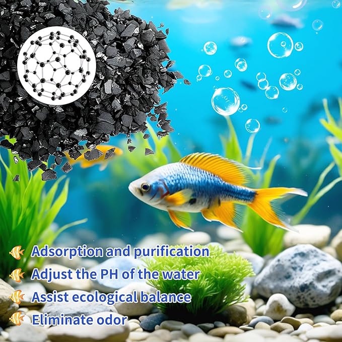 10Pack Large Replacement Filters Cartridges Compatible with Aqueon QuietFlow LED Power Filter Size 20/30/50/75 & E Internal Power Size 40 & Canister Filter Size 200/300/400 & Zilla Size 40