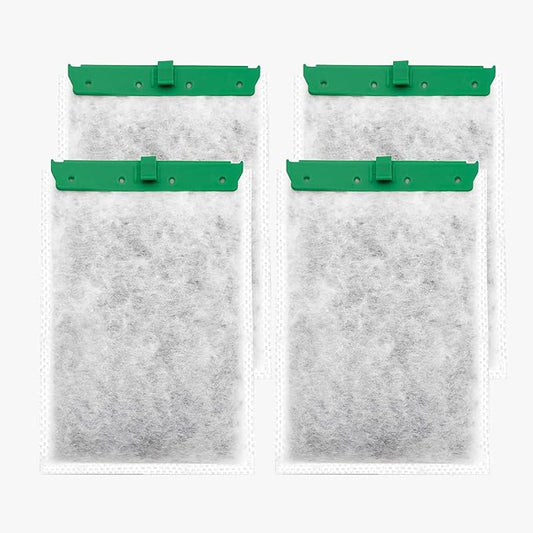 Aquarium 4 Pack Medium Filter Cartridges Compatible with Whisper Filters 10i IQ10 PF10 Power Filters