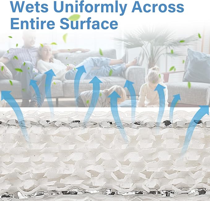 HC22E1003 Humidifier Filter Pad Replacement for Honeywell HE220 HE225 HE240 HE100 HE150 Whole House Humidifier Wicks, Replace HC22P1001 HC22A1007 - Pack of 2