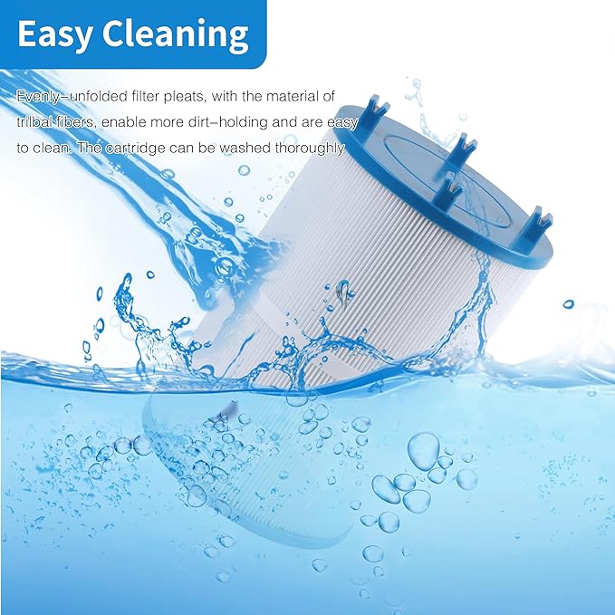 C-7367 Dimension One Spa Filter, Compatible with PD075-2000, Dimension One 1561-00, FC-3059, 70759, Replaces XLS-7005, Aladdin 17541, Baleen AK-60035, 75 sqft Hot Tub Filter 2 Pack