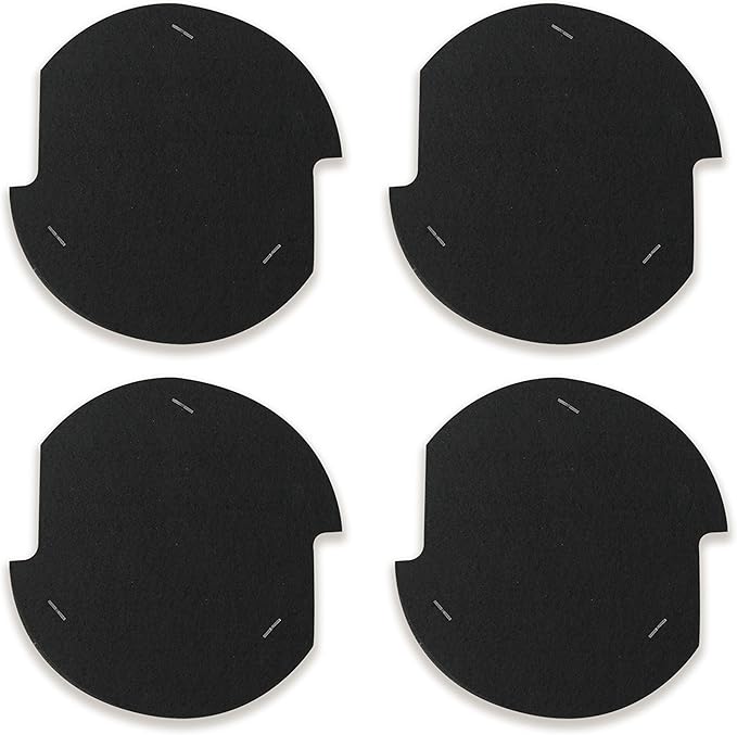 Fette Filter - Pre-Motor Filter Compatible with Bissell PowerLifter & PowerTrak Pet Vacuums 1790 1793 17931 17939 1793R 1307 1309 1309R 1309W Compare to Part # 1604127 160-4127 (Pack of 4)