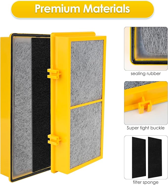 (15 Pack) AER1 Filter 5 HEPA Filters + 10 Carbon Booster Filters Compatible With Holmes AER1 Type Total Air Filter HAPF30AO-Odor Eliminator Filter, True HEPA Filter, Replacement Filter Accessories