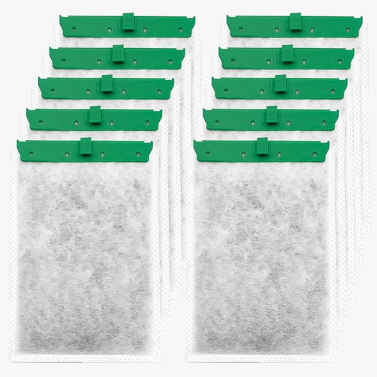 Aquarium 10 Pack Medium Filter Cartridges Compatible with Whisper Filters 10i IQ10 PF10 Power Filters