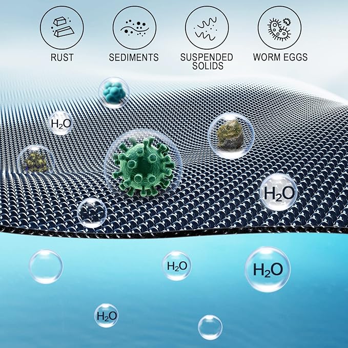 HOPOPRO NBC News Recommended Brand 18 Stages Shower Filter Replacement High Output Shower Filter Cartridge Replacement for Shower Systems Removing Chlorine Fluoride Heavy Metals