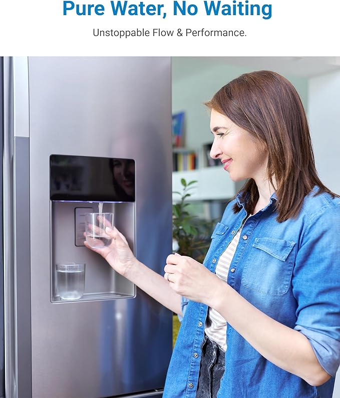 EDR3RXD1 Replacement Water, Compatible with 4396841, 4396710, KAD3RXD1, WHR3RXD, Kenmore 46-9083, 46-9030, 3 Pack