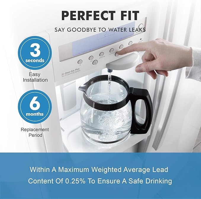 FPPWFU01 Water Replacement, Compatible with EPPWFU01, PureAdvantage PurePour PWF-1, FPPWFU01 (Pack of 2)