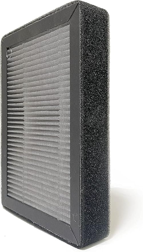 Nispira 3-in-1 HEPA Filter Activated Carbon Replacement For Air Purifier SimPure AP3J9 / Redypure JR6 / Membrane Solutions 2J8 4 Packs