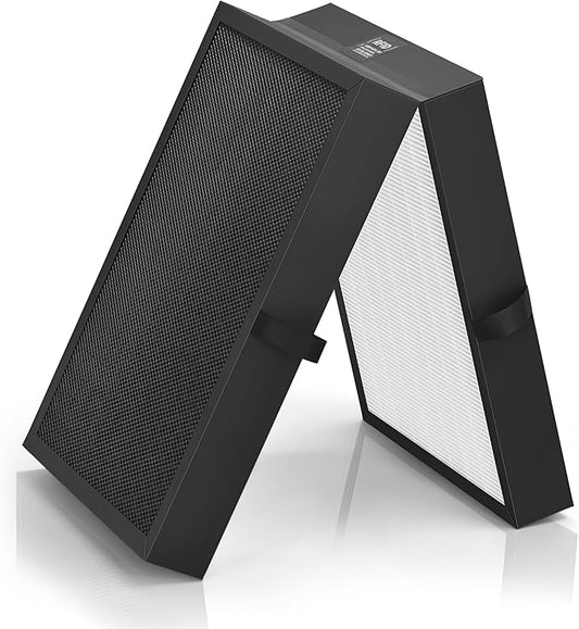 7400 Smart Filter Compatible with Blueair 7400 Series Air Filters for Protect 7410i & 7470i Air Pu-rifiers, 3-Step Filtration with True HEPA and Activate Carbon Filter, 1-Pack