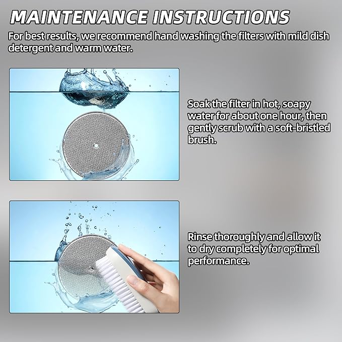 (3-Pack) Calvana 9-1/2" Round x 3/32" Aluminum Grease Filters with Center Hole, Range Hood Filter, Kitchen Exhaust Fan Filters Replacement
