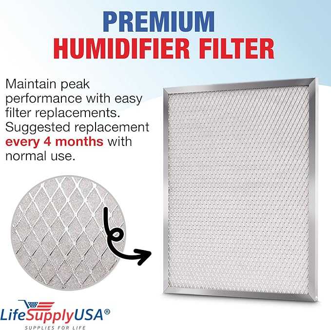 LifeSupplyUSA Filter Replacement Compatible with AlorAir Sentinel HD90, HDi90 Crawl Space Basement Dehumidifier, G3 Filter