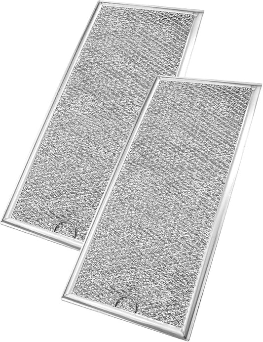 2 Pcs Microwave Grease Filter Fit for GE JVM6175SF1SS, JVM6175SK1SS, JVM6175SK2SS, JVM6175SK3SS