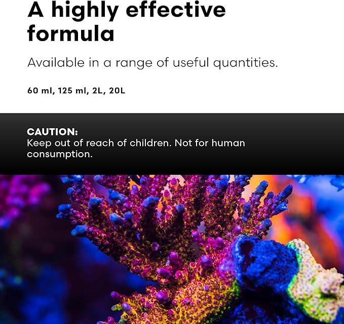 Brightwell Aquatics SpongExcel – Ionic Silica Solution for Marine Sponge & Gastropod Growth in Marine Aquariums, Boosts Water Quality, 60 ml