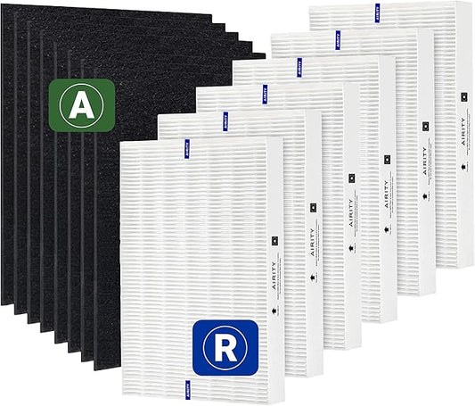 HPA300 HEPA Filter Replacement Compatible with Honeywell Air Purifiers by Airity | Honeywell Air Purifier Filter Replacement Compatible for Honeywell R Filter | Honeywell HPA300 Replacement Filters (6