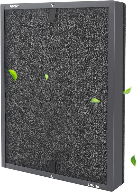 1 Pack HAP602 Replacement Filter Compatible with ECOSELF HAP602 HAP602WF Air Purifier, 3-in-1 Filtration H13 True HEPA HAP602WF Replacement Filter (1 Pack)
