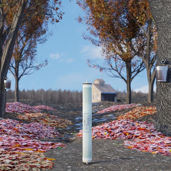 Max Water 2521 Extreme Low Pressure RO Membrane Element-XLP-2521 :300GPD size 2.5" x 21" good for Industrial, Agricultural, Whole House & more