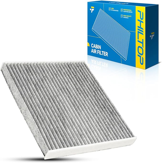 PHILTOP Cabin Air Filter, Replacement for CF10361, 2005-2010 Cobalt, 2006-2011 HHR, 2007-2009 G5, 2003-2007 Ion with Activated Carbon Filter