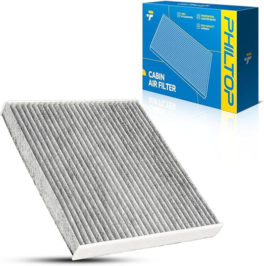 PHILTOP Cabin Air Filter, Replacement for CF10361, 2005-2010 Cobalt, 2006-2011 HHR, 2007-2009 G5, 2003-2007 Ion with Activated Carbon Filter