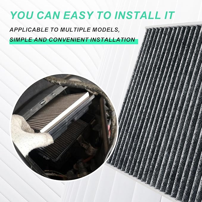 Cabin & Engine Air Filter for TUCSON (2016-2021), SPORTAGE (2017-2022). Replacement for 97133-D1000, CF12160, CA12065