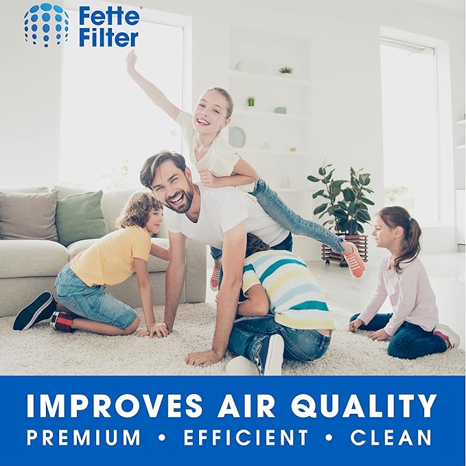 Fette Filter - 121 Replacement Filter Compatible with Blueair Blue Pure 121 Air Purifier with Particle and Activated Carbon - Pack of 1