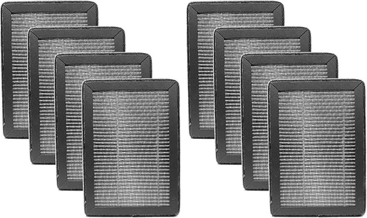 Nispira True HEPA Replacement Filter Compatible with Levoit LV-H128 Air Purifier Part LV-H128-RF. 8 Packs