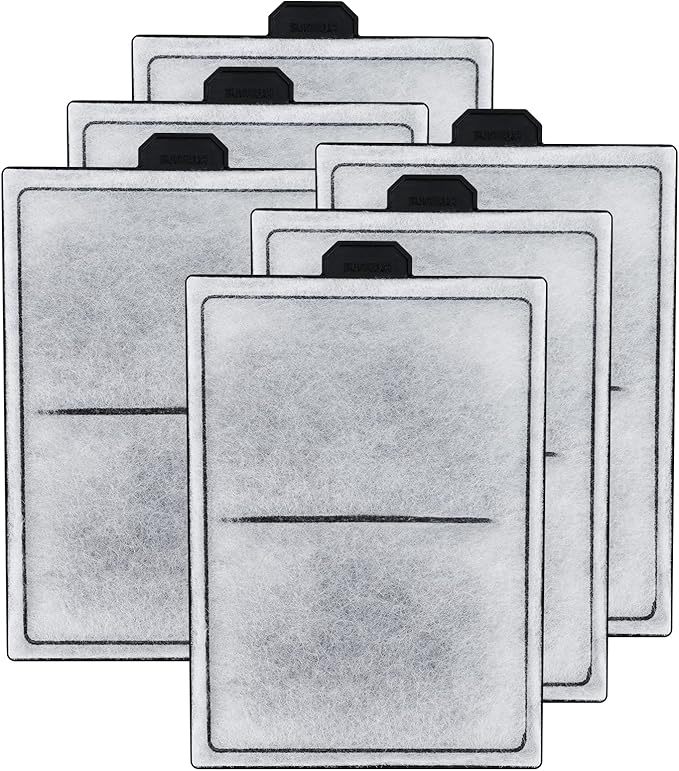 HiTauing 8 Pack PF-L Carbon Cartridge for Silenstream PF20, PF30, PF40 and PF75 Power Filters